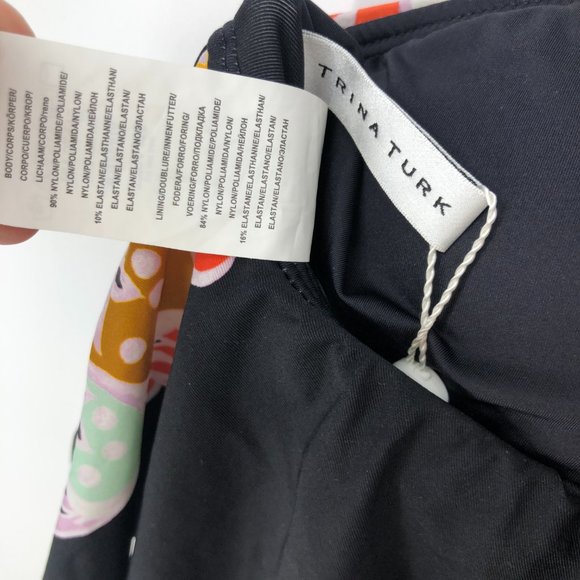 Trina Turk Floral Halter Swim Coverup Dress XS - Picture 12 of 12